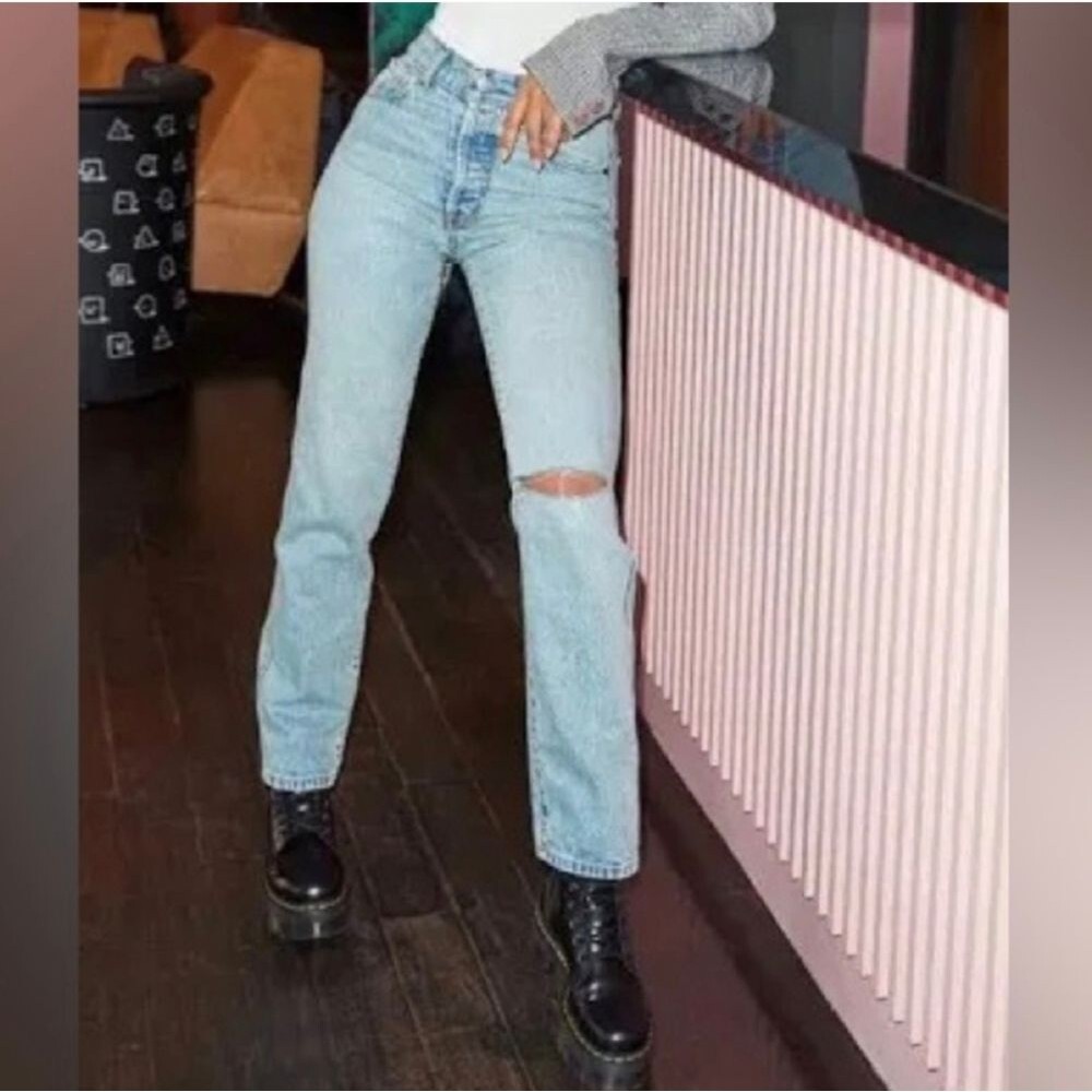 2/30 Revice denim ex boyfriend jeans slim straight